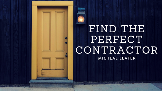 Find the Perfect Contractor